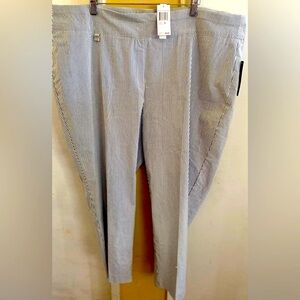 PREMISE  ladies pants  in Blue and White sz 3x🎁